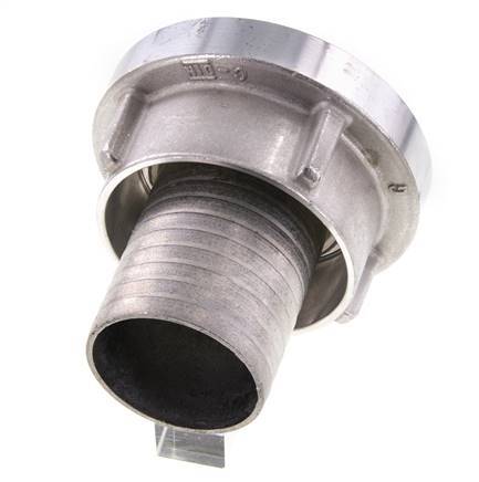 Coupleur Storz en aluminium forgé de 52-C (66 mm) Pilier de tuyau de 51 mm Rotatif pour un tuyau en PVC