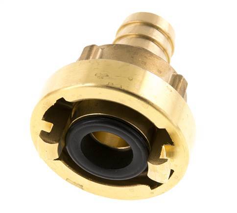 25-D (31 mm) Brass Storz Coupling 19 mm Hose Pillar Rotatable for a PVC hose