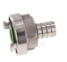 Coupleur Storz 25-D (31 mm) en acier inoxydable Pilier de tuyau 19 mm Rotatif pour un tuyau en PVC