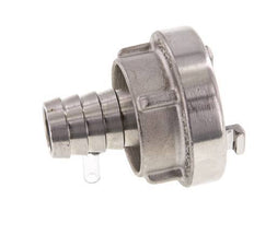 Coupleur Storz 25-D (31 mm) en acier inoxydable Pilier de tuyau 19 mm Rotatif pour un tuyau en PVC