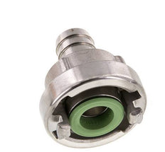 Coupleur Storz 25-D (31 mm) en acier inoxydable Pilier de tuyau 19 mm Rotatif pour un tuyau en PVC