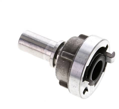 Coupleur Storz 25-D (31 mm) en aluminium forgé Pilier de tuyau 19 mm rotatif pour connexion par collier de sécurité