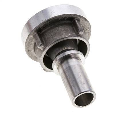 Coupleur Storz 25-D (31 mm) en aluminium forgé Pilier de tuyau 19 mm rotatif pour connexion par collier de sécurité