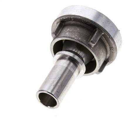 Coupleur Storz 25-D (31 mm) en aluminium forgé Pilier de tuyau 19 mm rotatif pour connexion par collier de sécurité