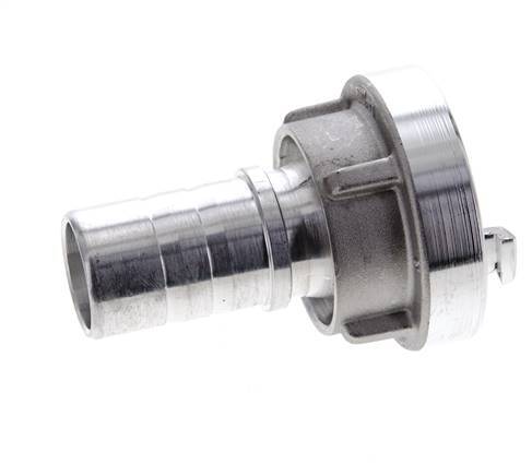 Coupleur Storz 25-D (31 mm) en aluminium forgé Pilier de tuyau 25 mm rotatif pour connexion par collier de sécurité