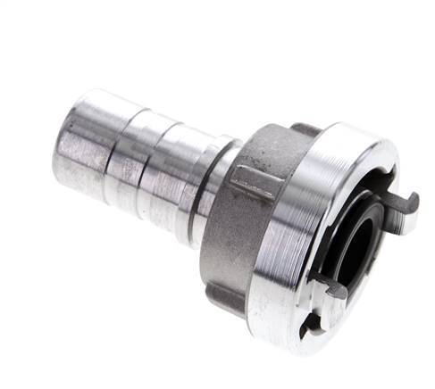 Coupleur Storz 25-D (31 mm) en aluminium forgé Pilier de tuyau 25 mm rotatif pour connexion par collier de sécurité