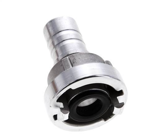 Coupleur Storz 25-D (31 mm) en aluminium forgé Pilier de tuyau 25 mm rotatif pour connexion par collier de sécurité