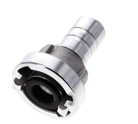 Coupleur Storz 25-D (31 mm) en aluminium forgé Pilier de tuyau 25 mm rotatif pour connexion par collier de sécurité
