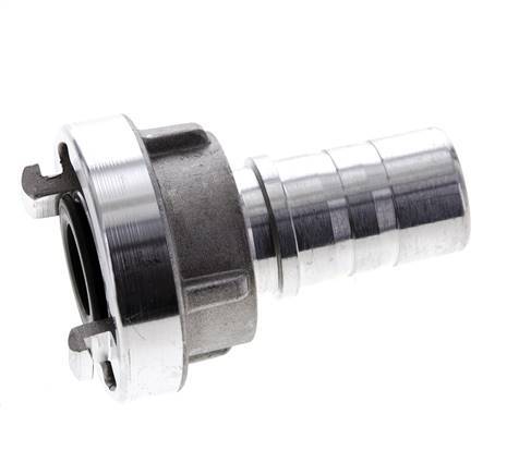Coupleur Storz 25-D (31 mm) en aluminium forgé Pilier de tuyau 25 mm rotatif pour connexion par collier de sécurité