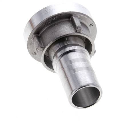 Coupleur Storz 25-D (31 mm) en aluminium forgé Pilier de tuyau 25 mm rotatif pour connexion par collier de sécurité