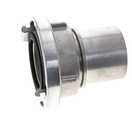 Coupleur Storz en aluminium forgé de 75-B (89 mm) Pilier de tuyau de 75 mm rotatif pour connexion par collier de sécurité