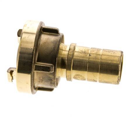 Coupleur Storz 25-D (31 mm) en laiton Pilier de tuyau 25 mm rotatif pour connexion par collier de sécurité