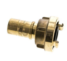 Coupleur Storz 25-D (31 mm) en laiton Pilier de tuyau 25 mm rotatif pour connexion par collier de sécurité