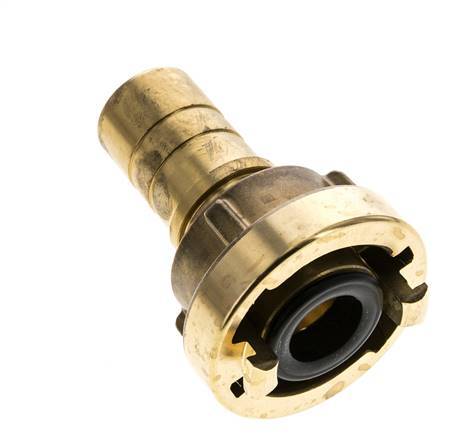 Coupleur Storz 25-D (31 mm) en laiton Pilier de tuyau 25 mm rotatif pour connexion par collier de sécurité