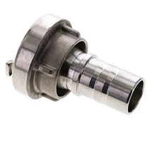 Coupleur Storz 25-D (31 mm) en acier inoxydable Pilier de tuyau 25 mm rotatif pour connexion par collier de sécurité