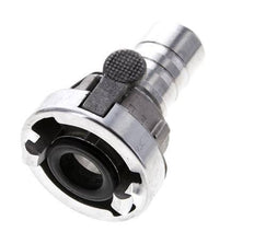 Coupleur Storz 25-D (31 mm) en aluminium forgé Pilier de tuyau 25 mm rotatif avec verrouillage pour connexion par collier de sécurité