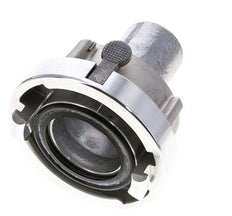 Coupleur Storz 52-C (66 mm) en aluminium forgé Pilier de tuyau 38 mm rotatif avec verrouillage pour connexion par collier de sécurité