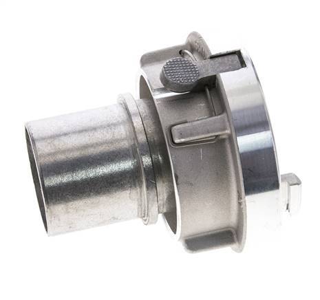 52-C (66 mm) Forged Aluminum Storz Coupling 50 mm Hose Pillar Rotatable with Lock for Safety Clamp Connection
