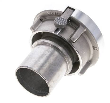 52-C (66 mm) Forged Aluminum Storz Coupling 50 mm Hose Pillar Rotatable with Lock for Safety Clamp Connection