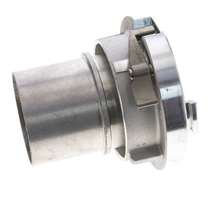 75-B (89 mm) Forged Aluminum Storz Coupling 75 mm Hose Pillar Rotatable with Lock for Safety Clamp Connection