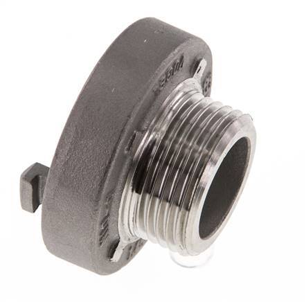 Coupleur Storz 25-D (31 mm) en acier inoxydable G 1'' filetage mâle