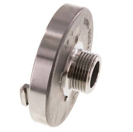 Coupleur Storz 52-C (66 mm) en acier inoxydable G 1'' filetage mâle