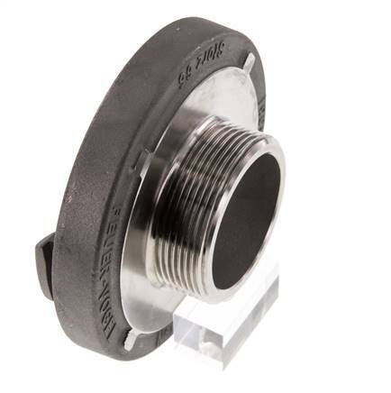 Coupleur Storz 65 (81 mm) en acier inoxydable G 2'' filetage mâle