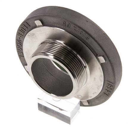 Coupleur Storz 65 (81 mm) en acier inoxydable G 2'' filetage mâle