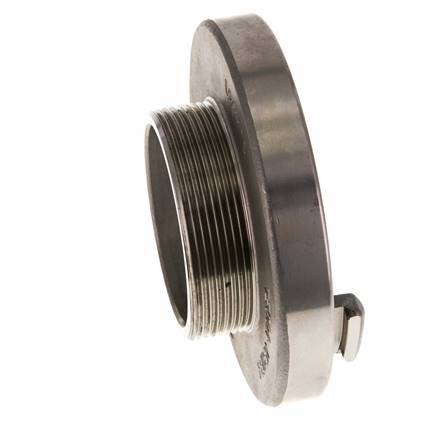 Coupleur Storz 75-B (89 mm) en acier inoxydable G 2 1/2'' à filetage mâle