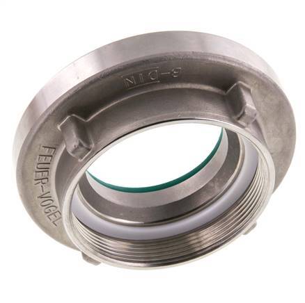75-B (89 mm) Stainless Steel Storz Coupling G 3'' Female Thread