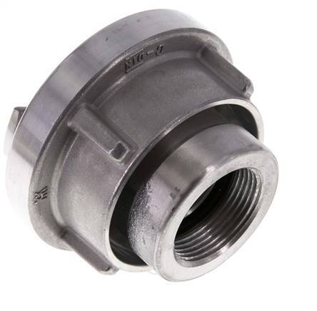 Coupleur Storz 52-C (66 mm) en aluminium forgé G 1 1/4'' à filetage femelle rotatif
