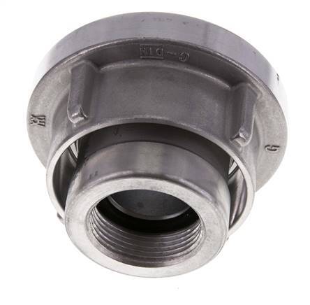 Coupleur Storz 52-C (66 mm) en aluminium forgé G 1 1/4'' à filetage femelle rotatif