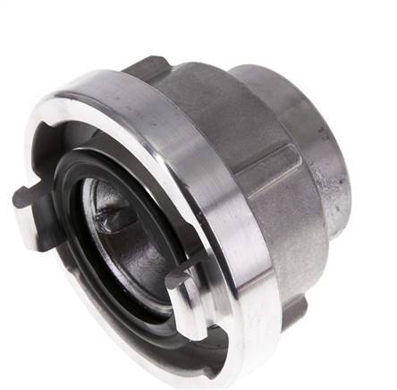 Coupleur Storz 52-C (66 mm) en aluminium forgé G 1 1/4'' à filetage femelle rotatif