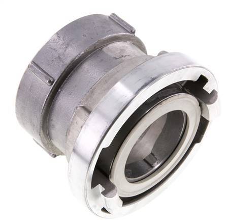 Coupleur Storz en aluminium forgé de 65 (81 mm) G 3'' à filetage femelle rotatif