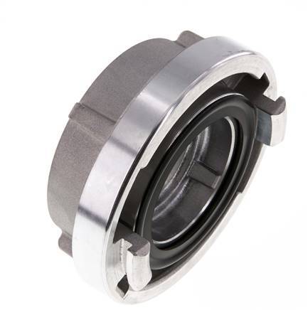 Accouplement Storz 75-B (89 mm) en aluminium forgé G 2'' à filetage femelle rotatif