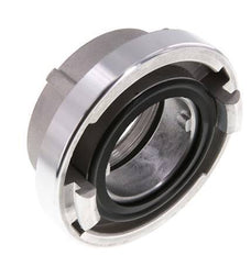 Accouplement Storz en aluminium forgé 75-B (89 mm) G 2 1/2'' à filetage femelle rotatif