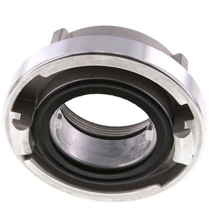 Accouplement Storz en aluminium forgé 75-B (89 mm) G 2 1/2'' à filetage femelle rotatif