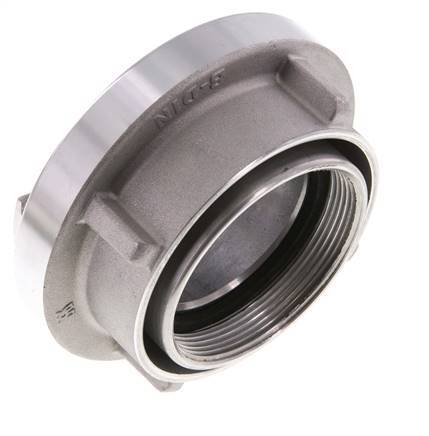 Accouplement Storz en aluminium forgé 75-B (89 mm) G 2 1/2'' à filetage femelle rotatif