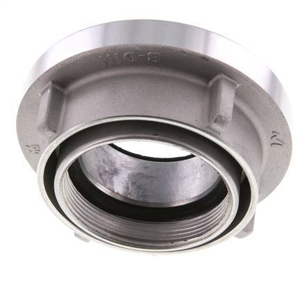 Accouplement Storz en aluminium forgé 75-B (89 mm) G 2 1/2'' à filetage femelle rotatif