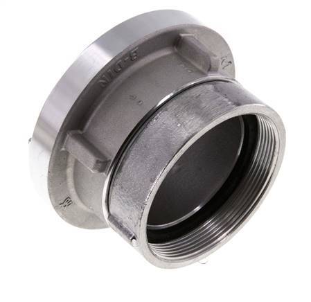 Accouplement Storz en aluminium forgé 75-B (89 mm) G 3'' à filetage femelle rotatif