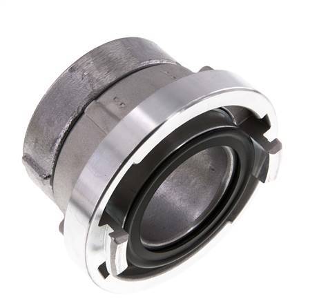 Accouplement Storz en aluminium forgé 75-B (89 mm) G 3'' à filetage femelle rotatif