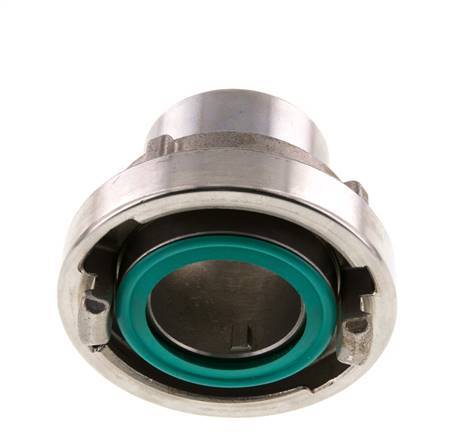 Coupleur Storz 52-C (66 mm) en acier inoxydable G 1 1/2'' à filetage femelle rotatif