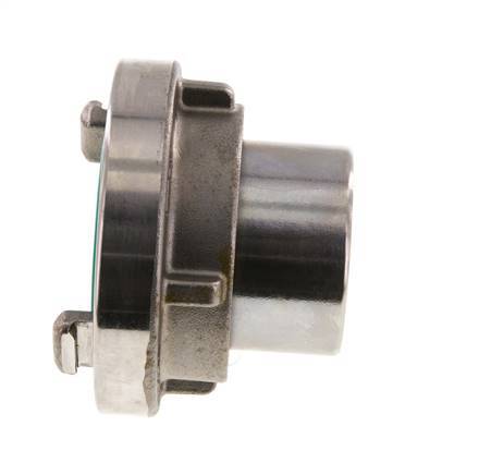 Coupleur Storz 52-C (66 mm) en acier inoxydable G 1 1/2'' à filetage femelle rotatif