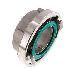 Accouplement Storz 75-B (89 mm) en acier inoxydable G 2 1/2'' à filetage femelle rotatif