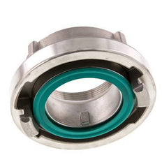 Accouplement Storz 75-B (89 mm) en acier inoxydable G 2 1/2'' à filetage femelle rotatif