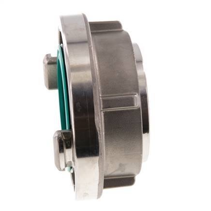 Accouplement Storz 75-B (89 mm) en acier inoxydable G 2 1/2'' à filetage femelle rotatif