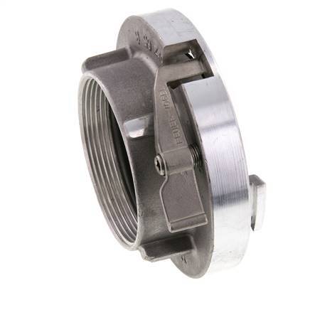 Coupleur Storz en aluminium de 65 (81 mm) G 2 1/2'' à filetage femelle avec verrouillage