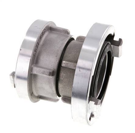 Raccord réducteur Storz en aluminium forgé 65 (81 mm) - 52-C (66 mm)