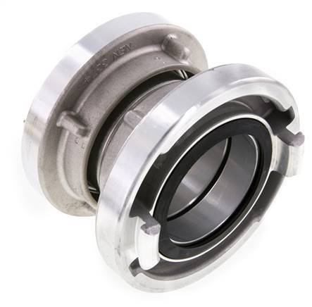 Raccord réducteur Storz en aluminium forgé 75-B (89 mm) - 65 (81 mm)