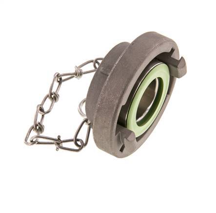 38 (51 mm) Capuchon en acier inoxydable pour coupleur Storz